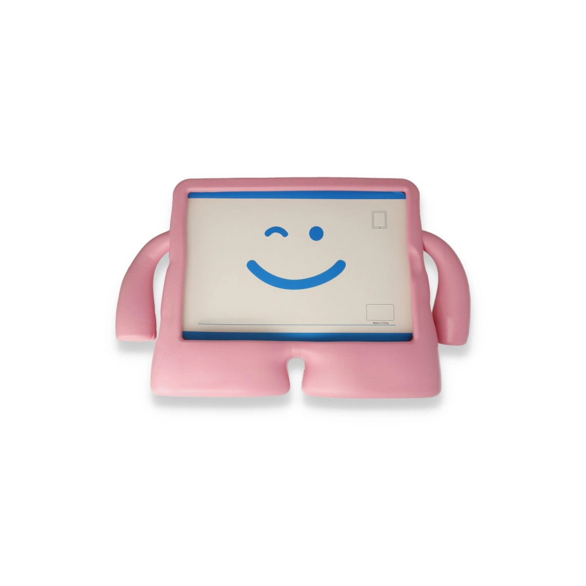 Evimdeyokyok Apple İpad Pro 11 (2021) Kılıf Karakter Tablet Silikon - Açık Pembe