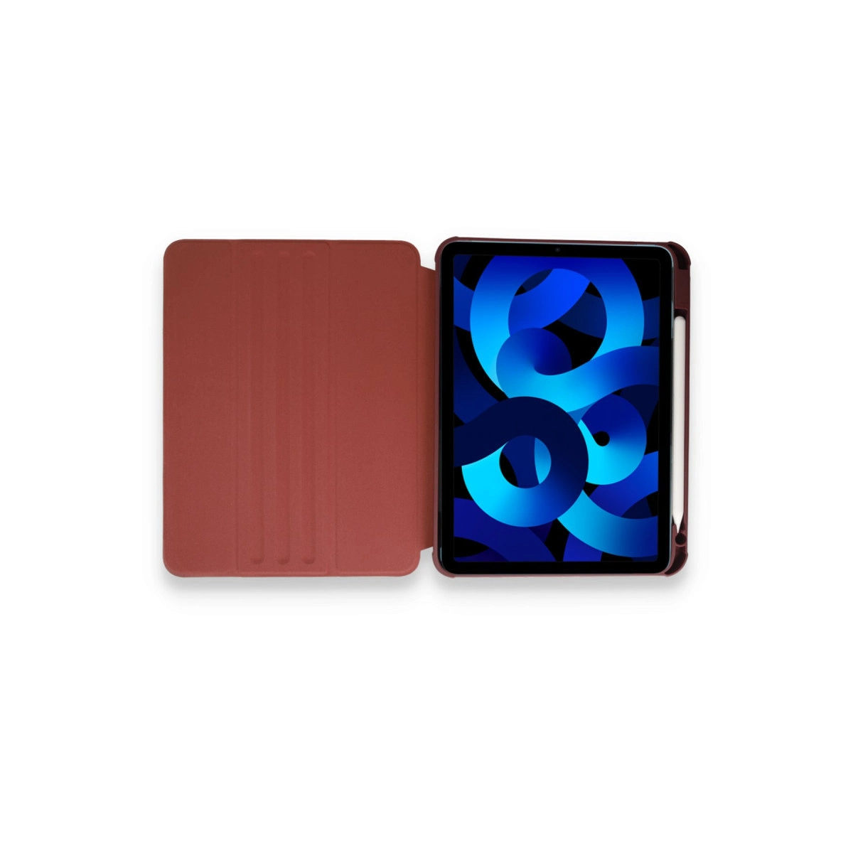 Evimdeyokyok Apple İpad Pro 11 (2021) Kılıf Ling 360 Kalemlikli Tablet Kılıf - Mor
