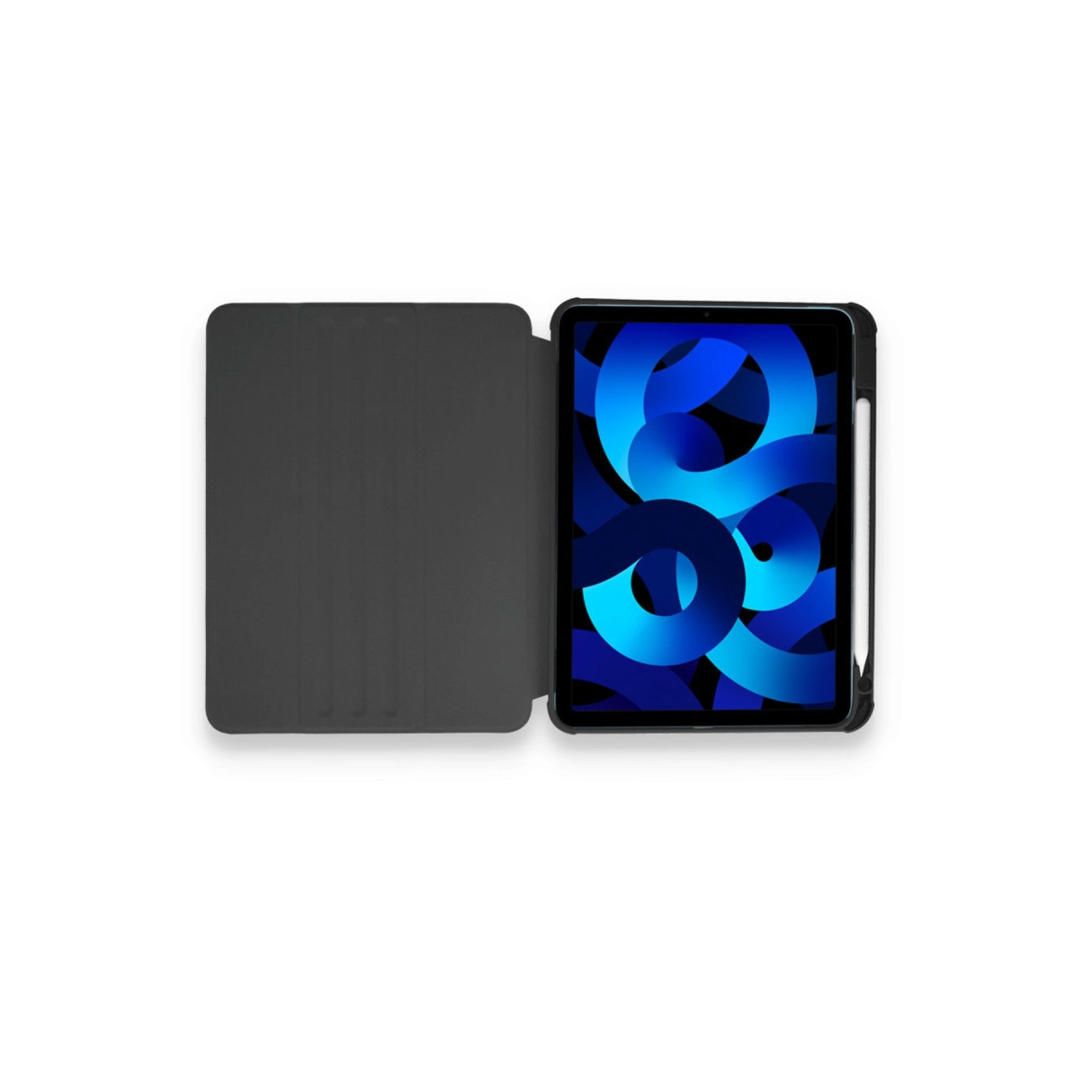 Evimdeyokyok Apple İpad Pro 11 (2021) Kılıf Ling 360 Kalemlikli Tablet Kılıf - Siyah
