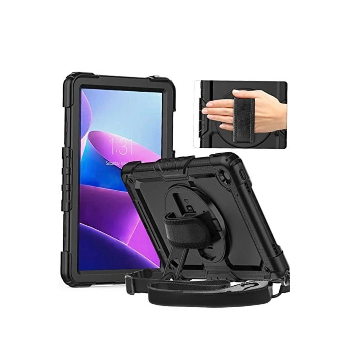 Evimdeyokyok Apple İpad Pro 11 (2024) Kılıf Amazing Tablet Kapak - Siyah