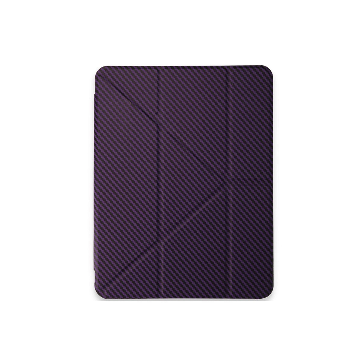 Evimdeyokyok Apple İpad Pro 13 (2024) Kılıf Color Karbon Tablet Kılıfı - Derin Mor