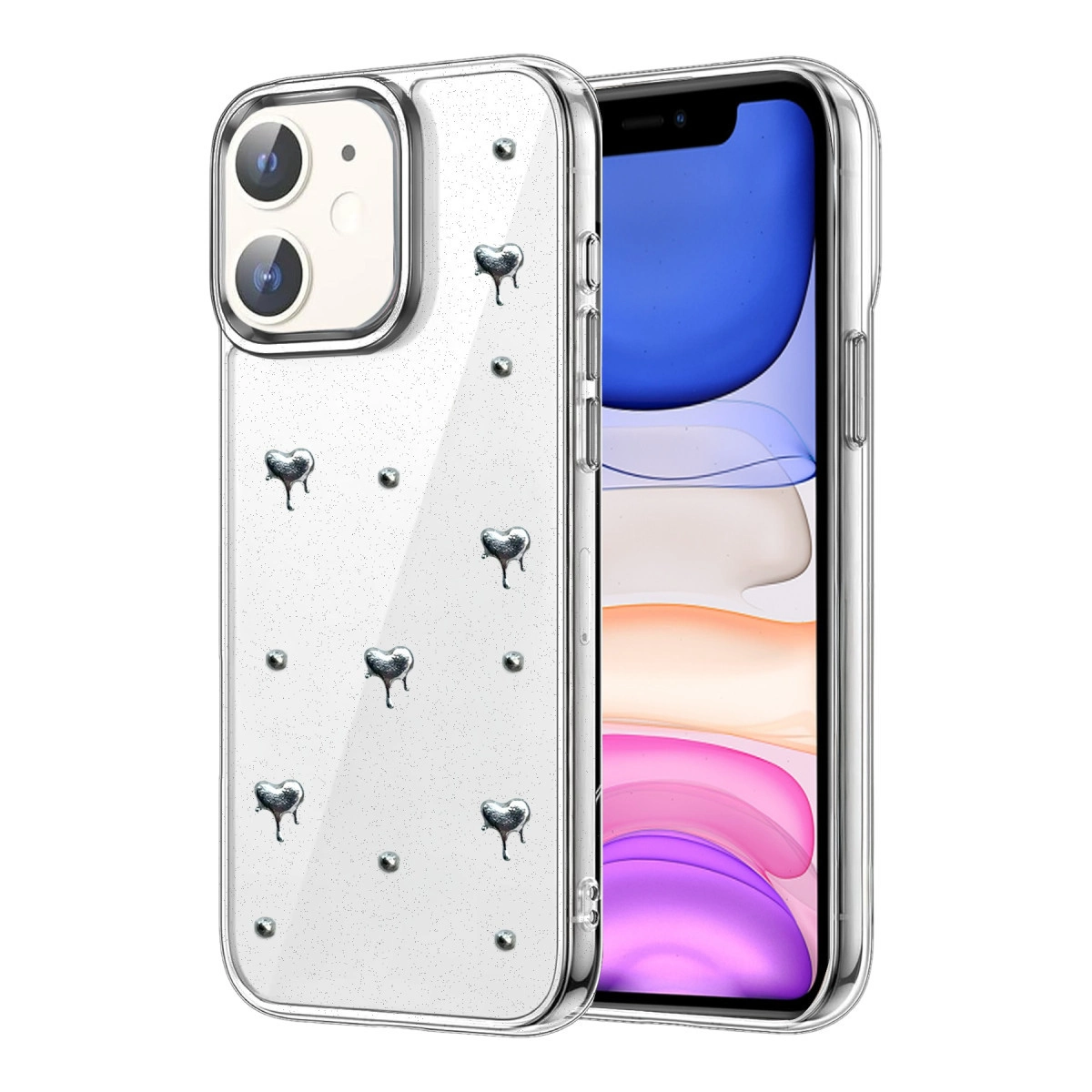 Evimdeyokyok Apple İphone 11 Fiyonk Desenli Kapak - Desen 1