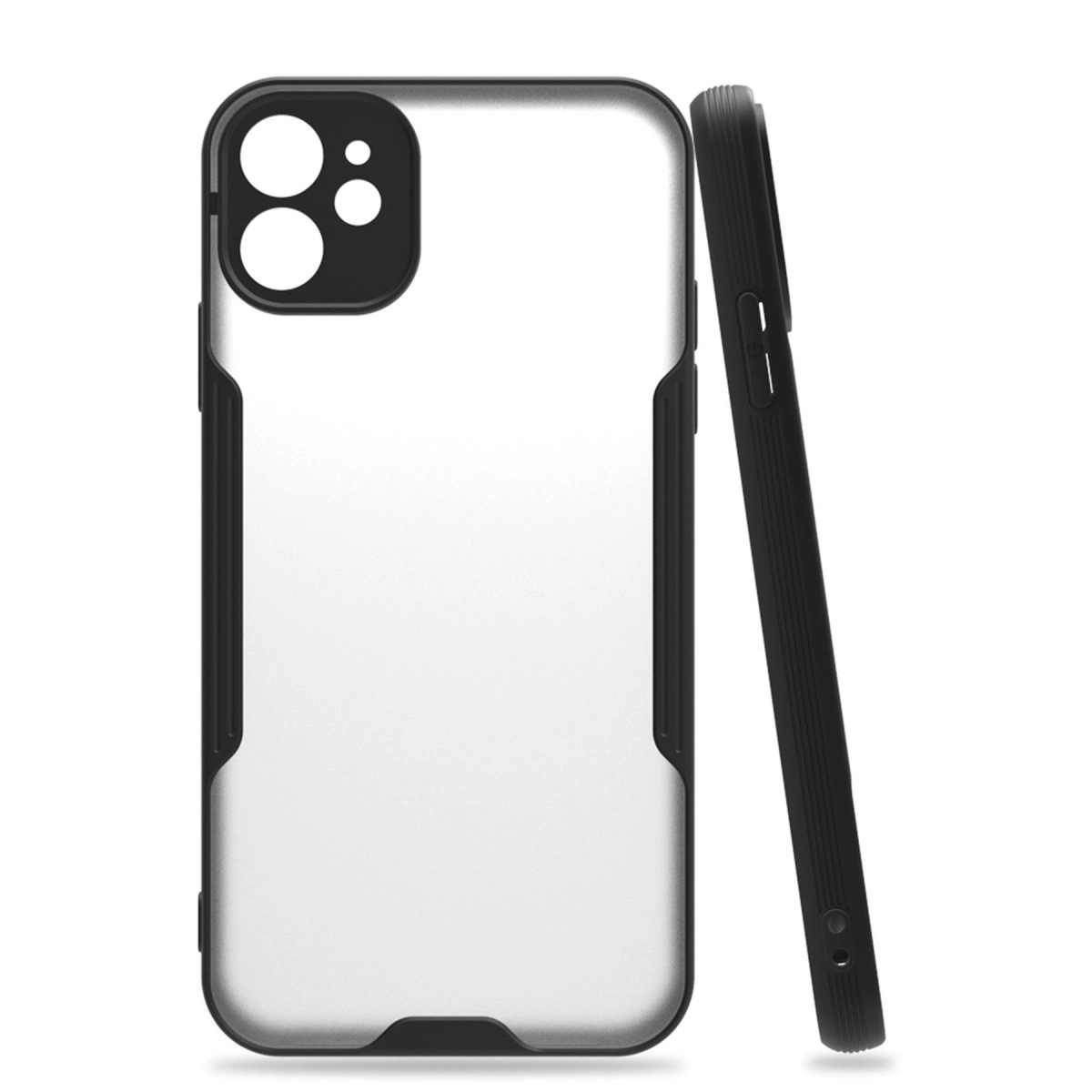 Evimdeyokyok Apple İphone 11 Kılıf Platin Silikon - Siyah
