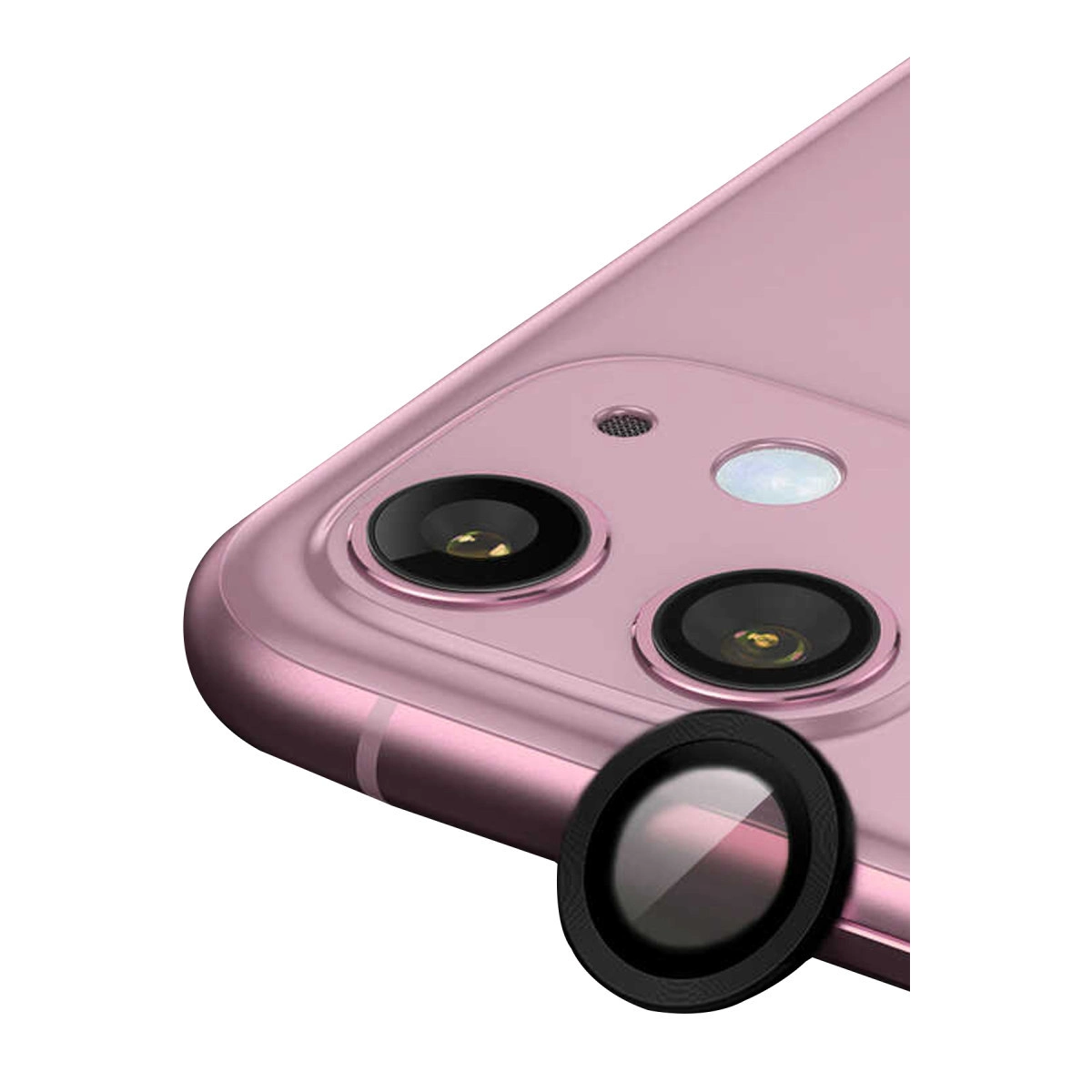 Evimdeyokyok Apple İphone 11 Raze Metal Kamera Lens - Siyah