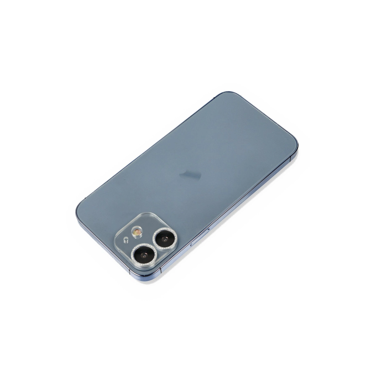 Evimdeyokyok Apple İphone 12 Mini Shine Kamera Lens Koruma Cam - Gümüş