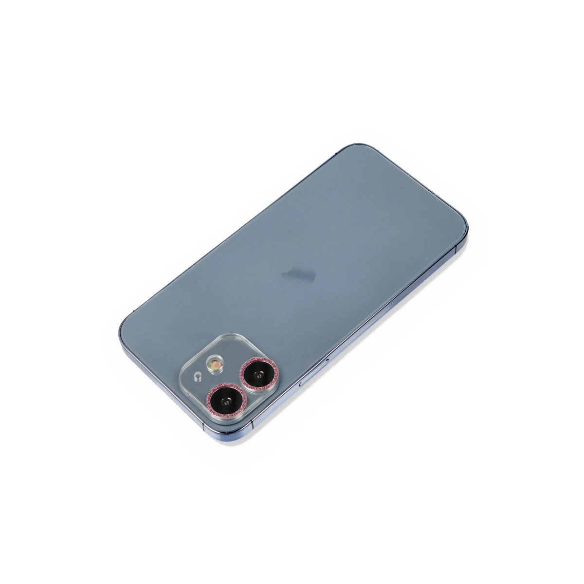 Evimdeyokyok Apple İphone 12 Mini Shine Kamera Lens Koruma Cam - Pembe