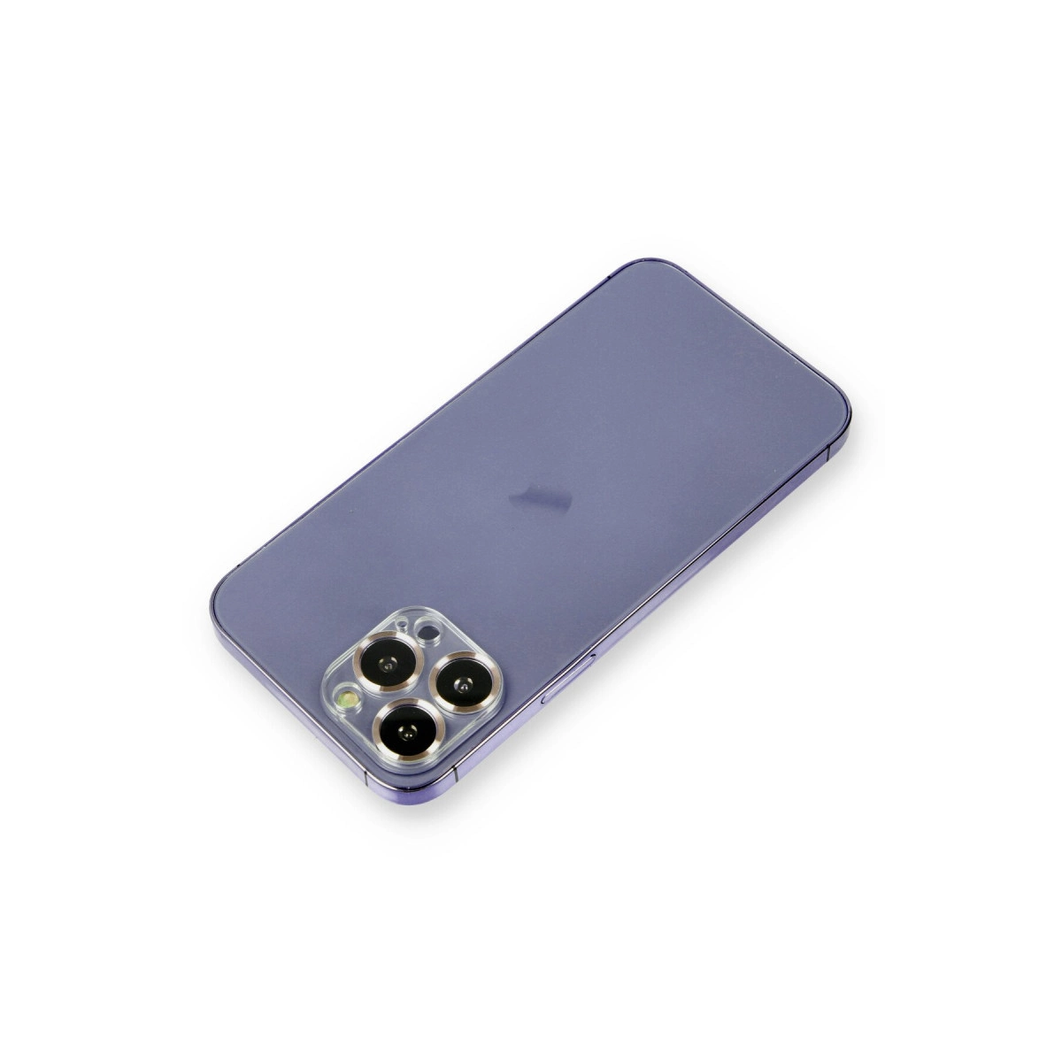 Evimdeyokyok Apple İphone 12 Pro Metal Kamera Lens Koruma Cam - Gold