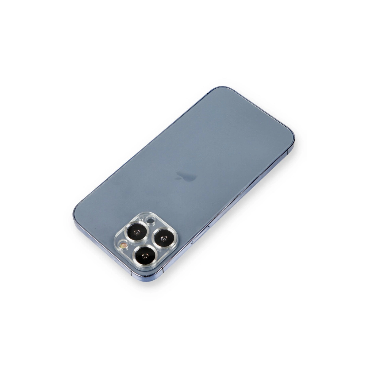 Evimdeyokyok Apple İphone 12 Pro Metal Kamera Lens Koruma Cam - Gümüş