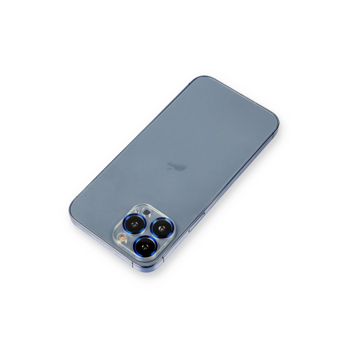 Evimdeyokyok Apple İphone 12 Pro Metal Kamera Lens Koruma Cam - Mavi