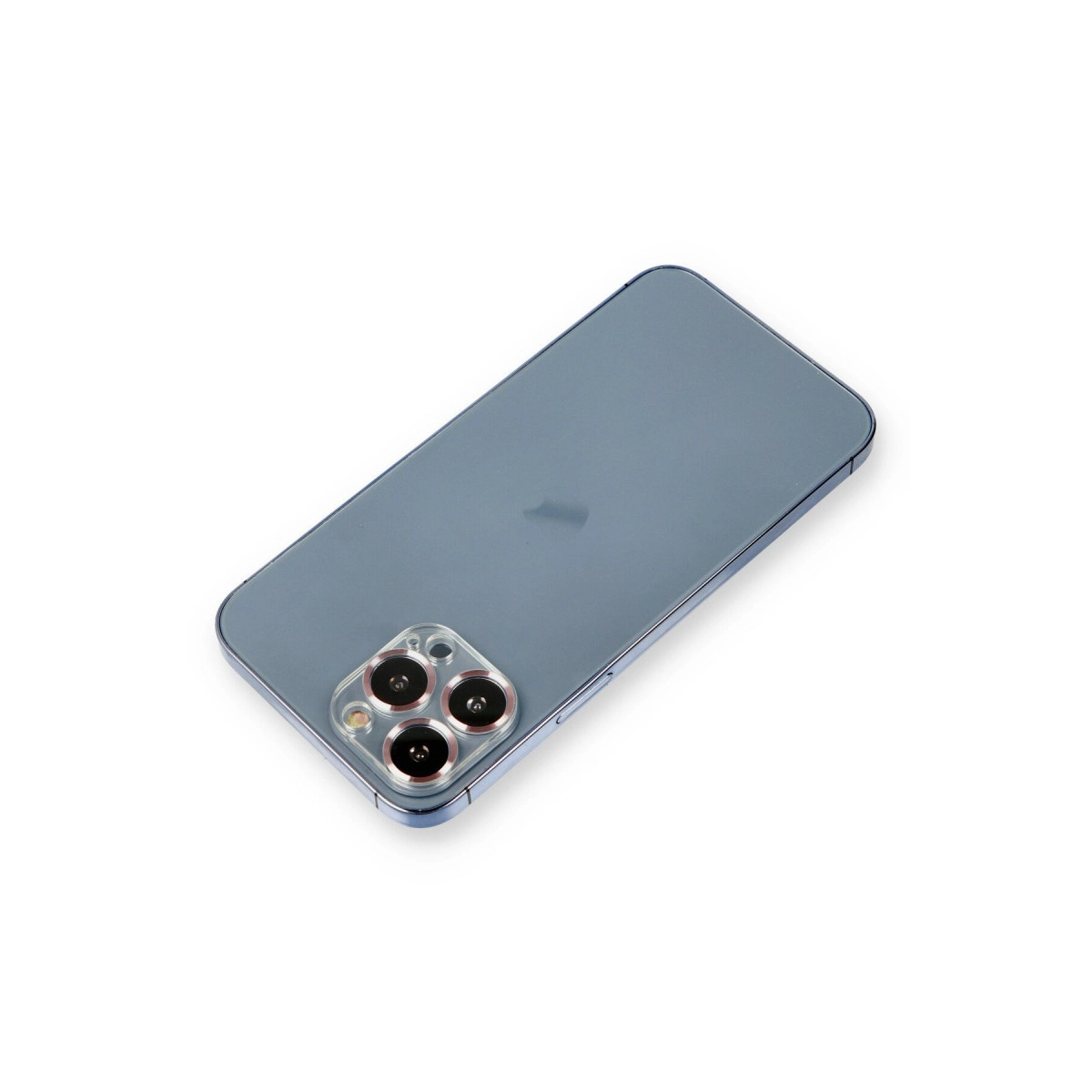 Evimdeyokyok Apple İphone 12 Pro Metal Kamera Lens Koruma Cam - Mor