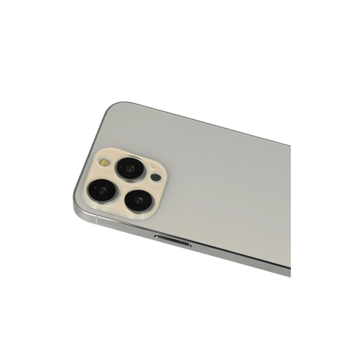 Evimdeyokyok Apple İphone 12 Pro Rainbow Kamera Lens Koruma Cam - Gold