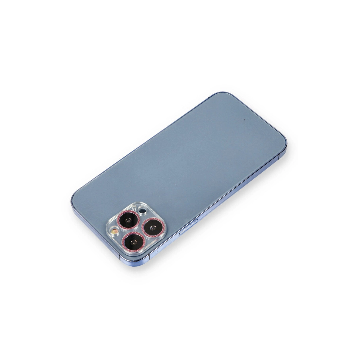 Evimdeyokyok Apple İphone 12 Pro Shine Kamera Lens Koruma Cam - Pembe