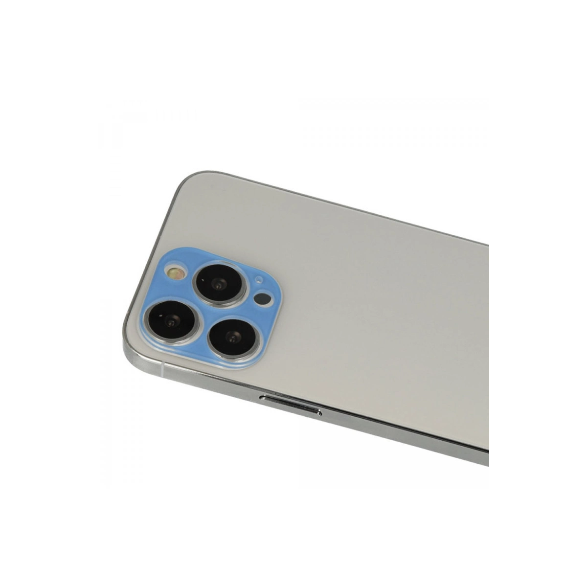 Evimdeyokyok Apple İphone 13 Pro Max Rainbow Kamera Lens Koruma Cam - Mavi