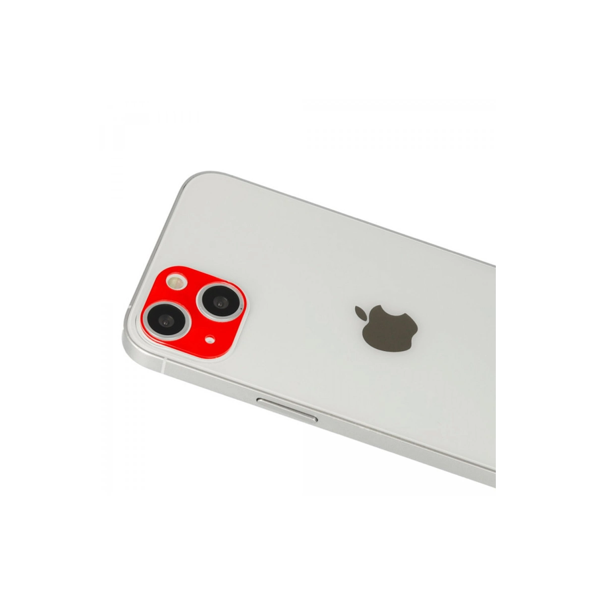 Evimdeyokyok Apple İphone 13 Rainbow Kamera Lens Koruma Cam - Kırmızı