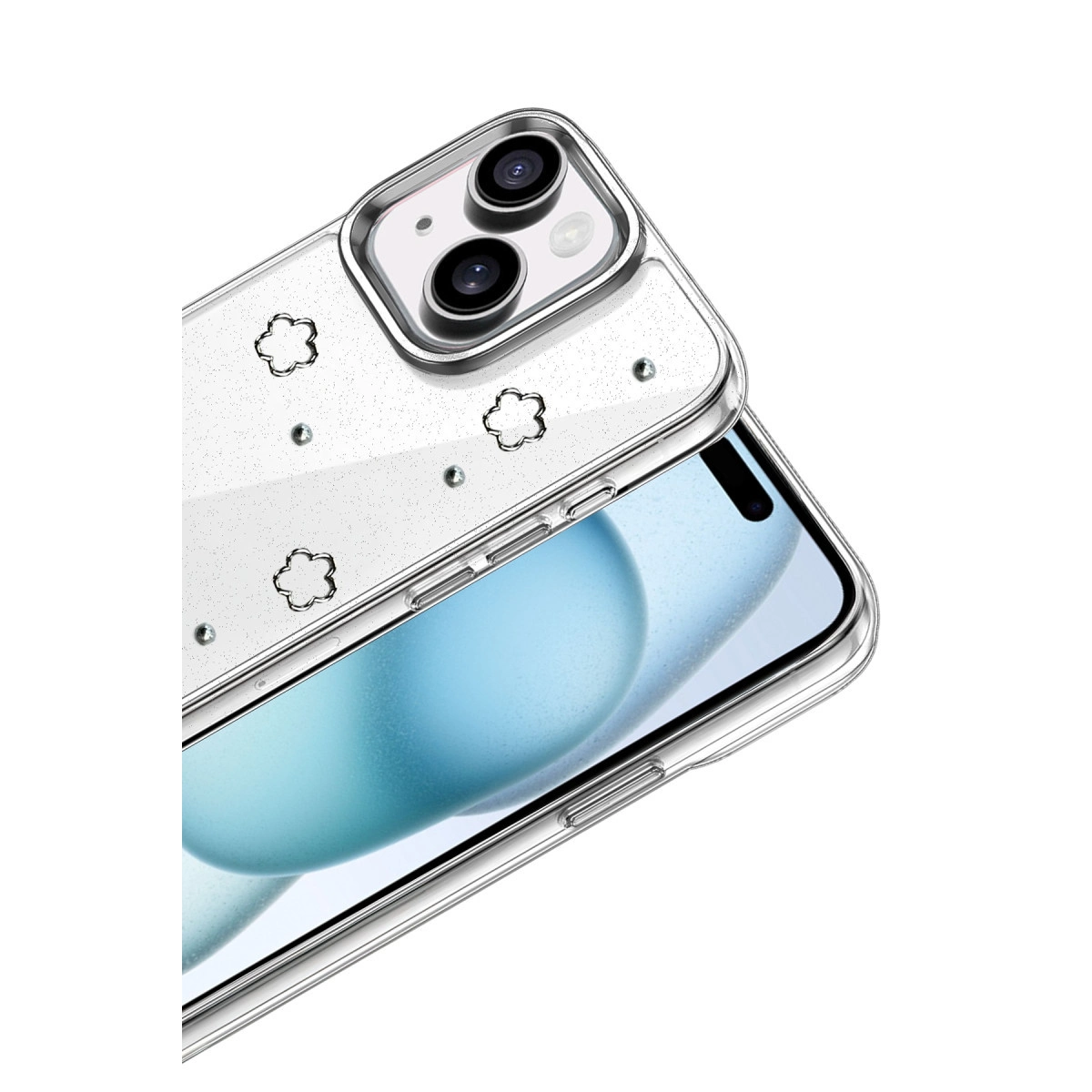 Evimdeyokyok Apple İphone 14 Fiyonk Desenli Kapak - Desen 2