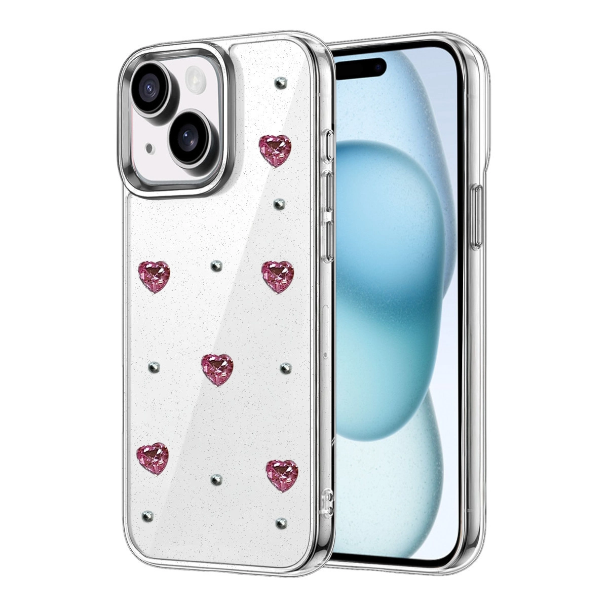 Evimdeyokyok Apple İphone 14 Fiyonk Desenli Kapak - Desen 3