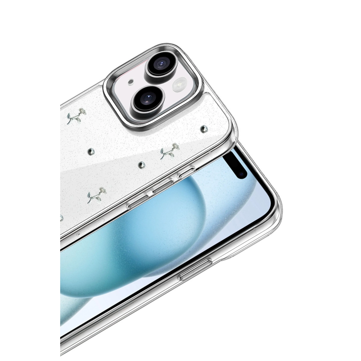 Evimdeyokyok Apple İphone 14 Fiyonk Desenli Kapak - Desen 4