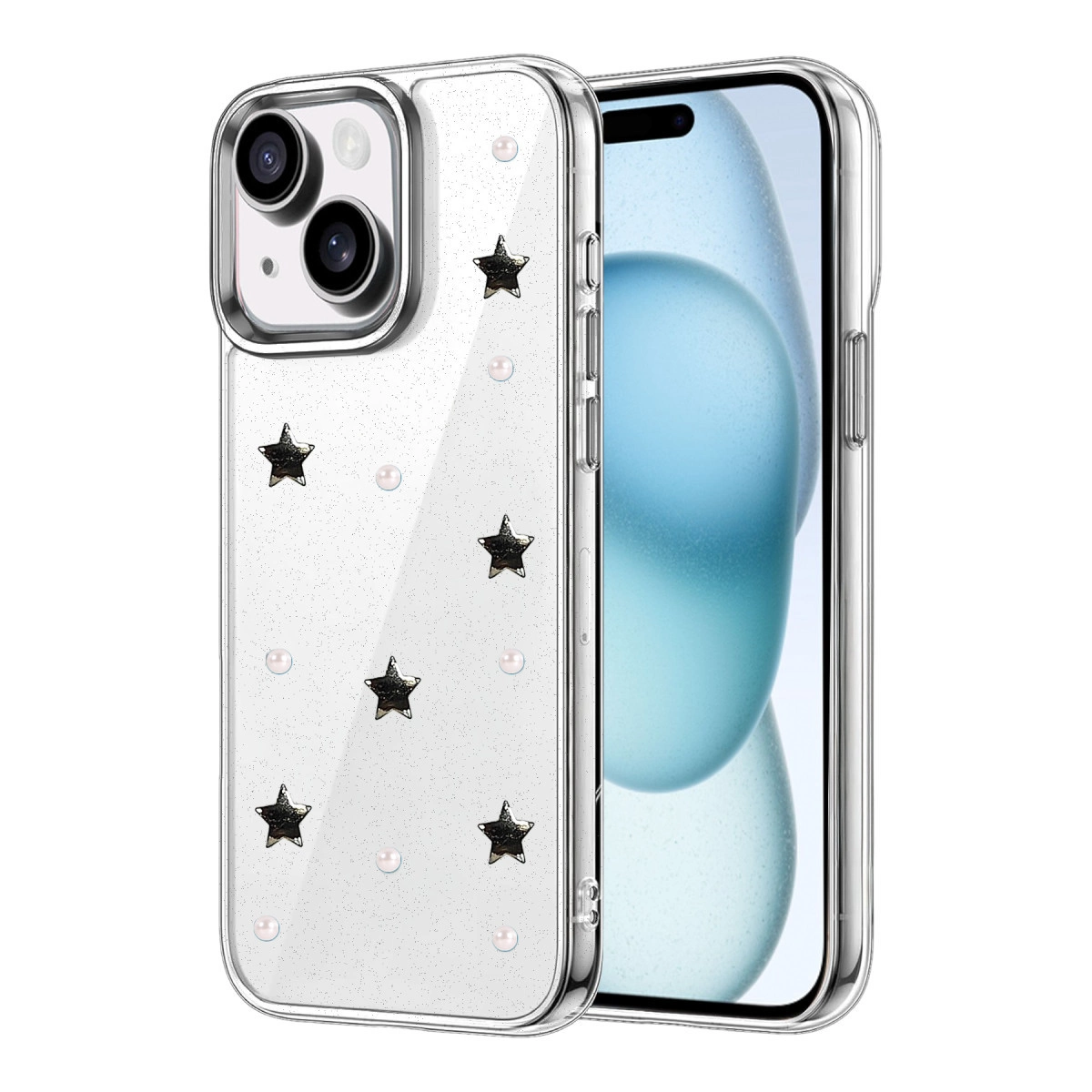 Evimdeyokyok Apple İphone 14 Fiyonk Desenli Kapak - Desen 7