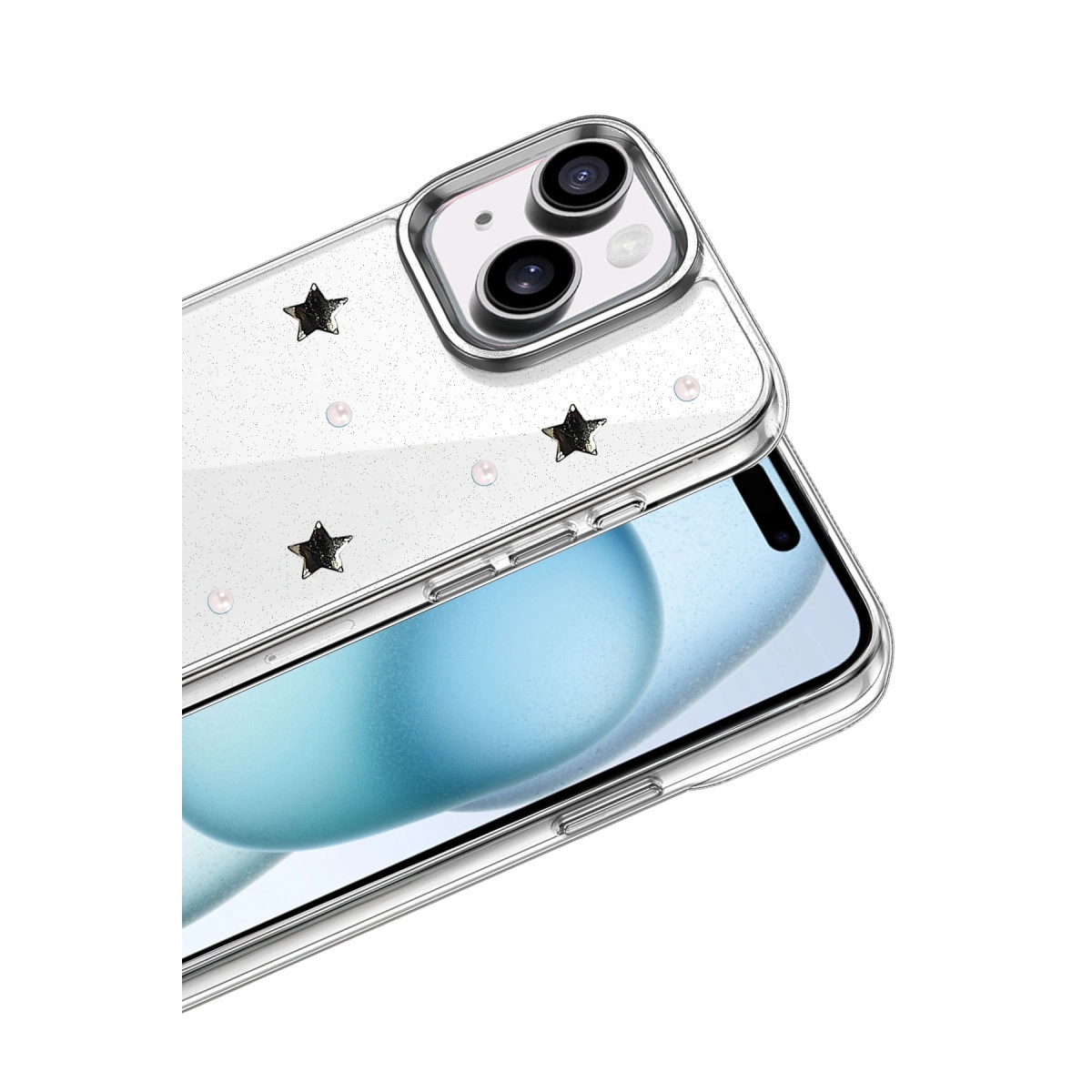 Evimdeyokyok Apple İphone 14 Fiyonk Desenli Kapak - Desen 7