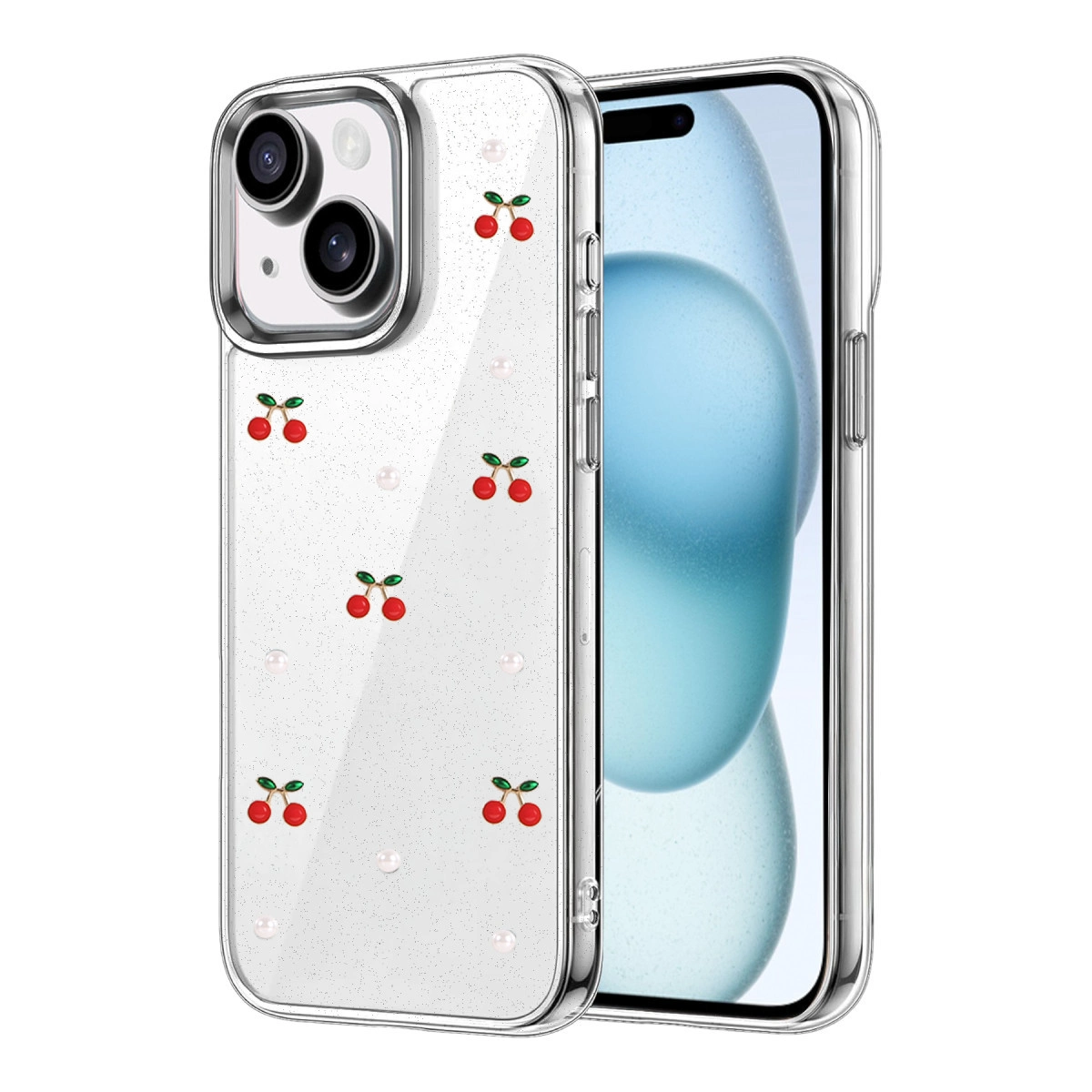 Evimdeyokyok Apple İphone 14 Fiyonk Desenli Kapak - Desen 9