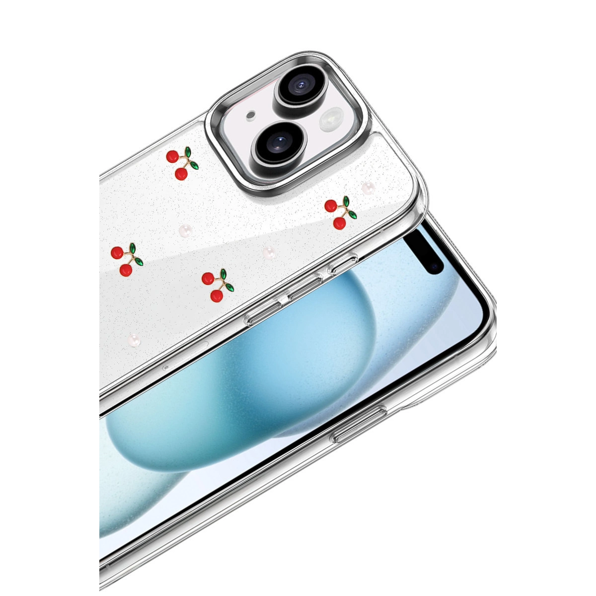 Evimdeyokyok Apple İphone 14 Fiyonk Desenli Kapak - Desen 9