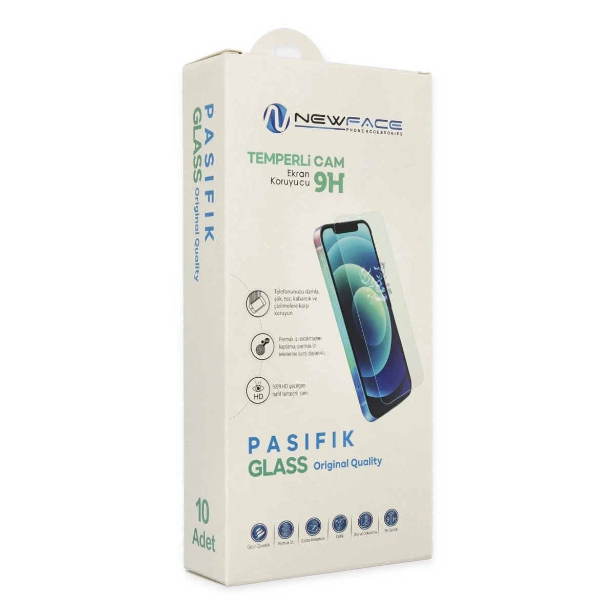 Evimdeyokyok Apple İphone 14 Pro Max Pasifik Cam Ekran Koruyucu