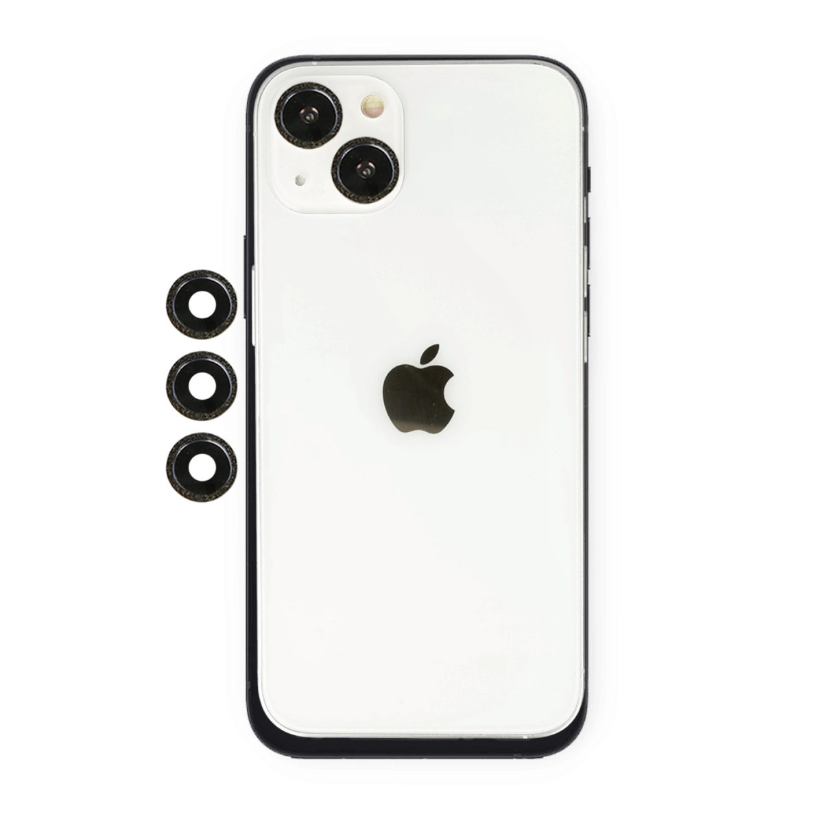 Evimdeyokyok Apple İphone 14 Shine Kamera Lens - Siyah