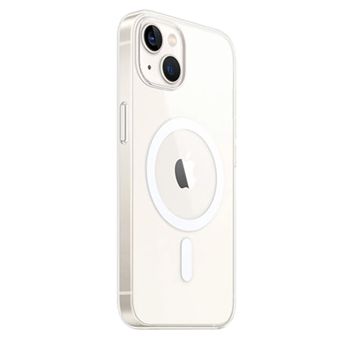 Evimdeyokyok Apple İphone 15 Plus Kılıf Magneticsafe Şeffaf Silikon - Şeffaf