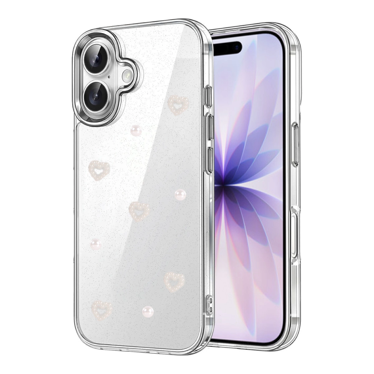 Evimdeyokyok Apple İphone 16 Fiyonk Desenli Kapak - Desen 10