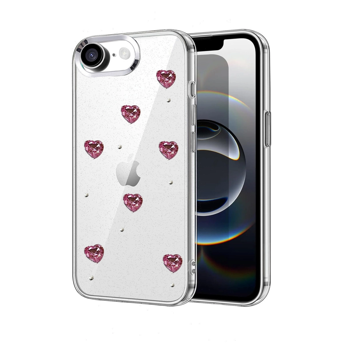 Evimdeyokyok Apple İphone 16E Fiyonk Desenli Kapak - Desen 7