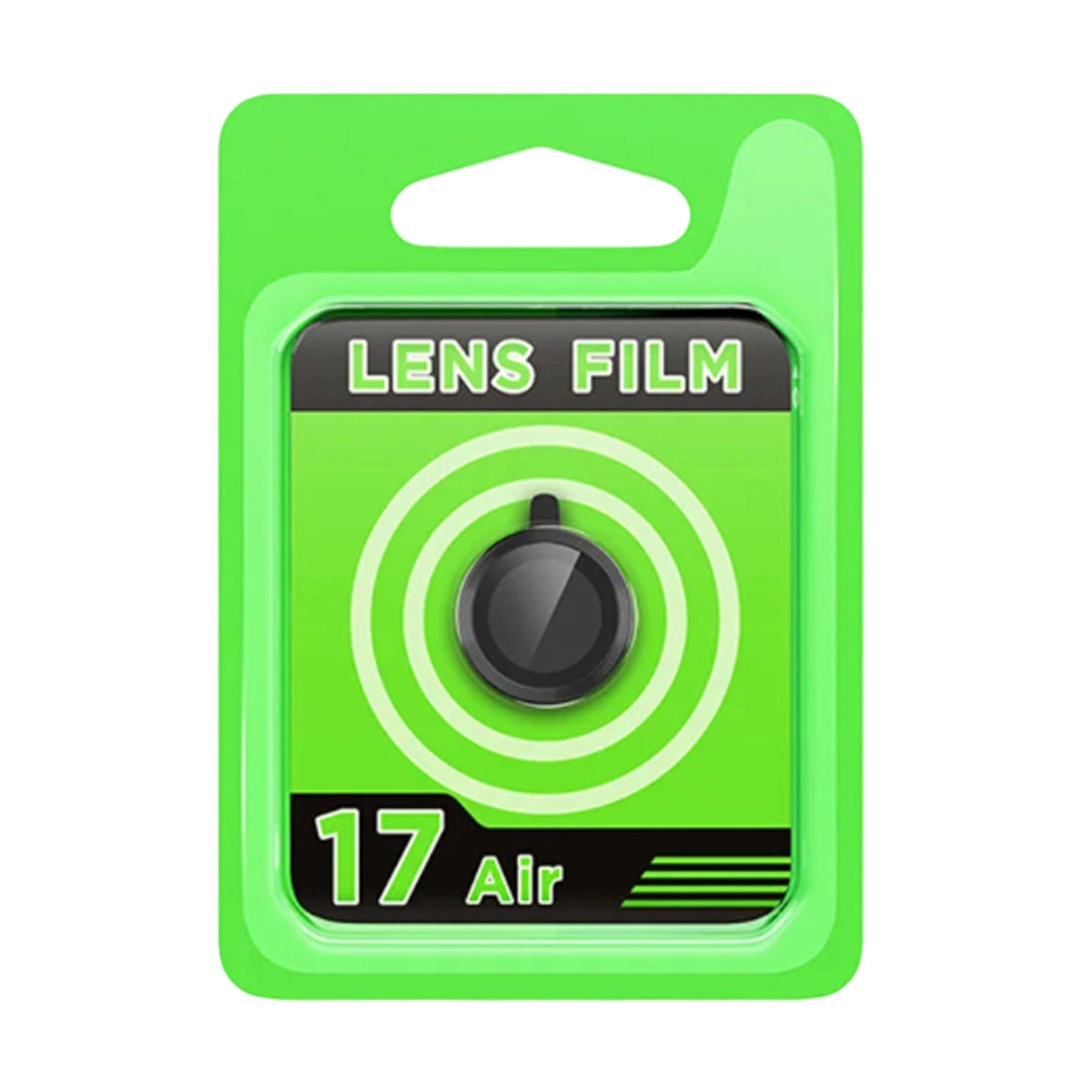 Evimdeyokyok Apple İphone 17 Air Raze Metal Kamera Lens - Siyah
