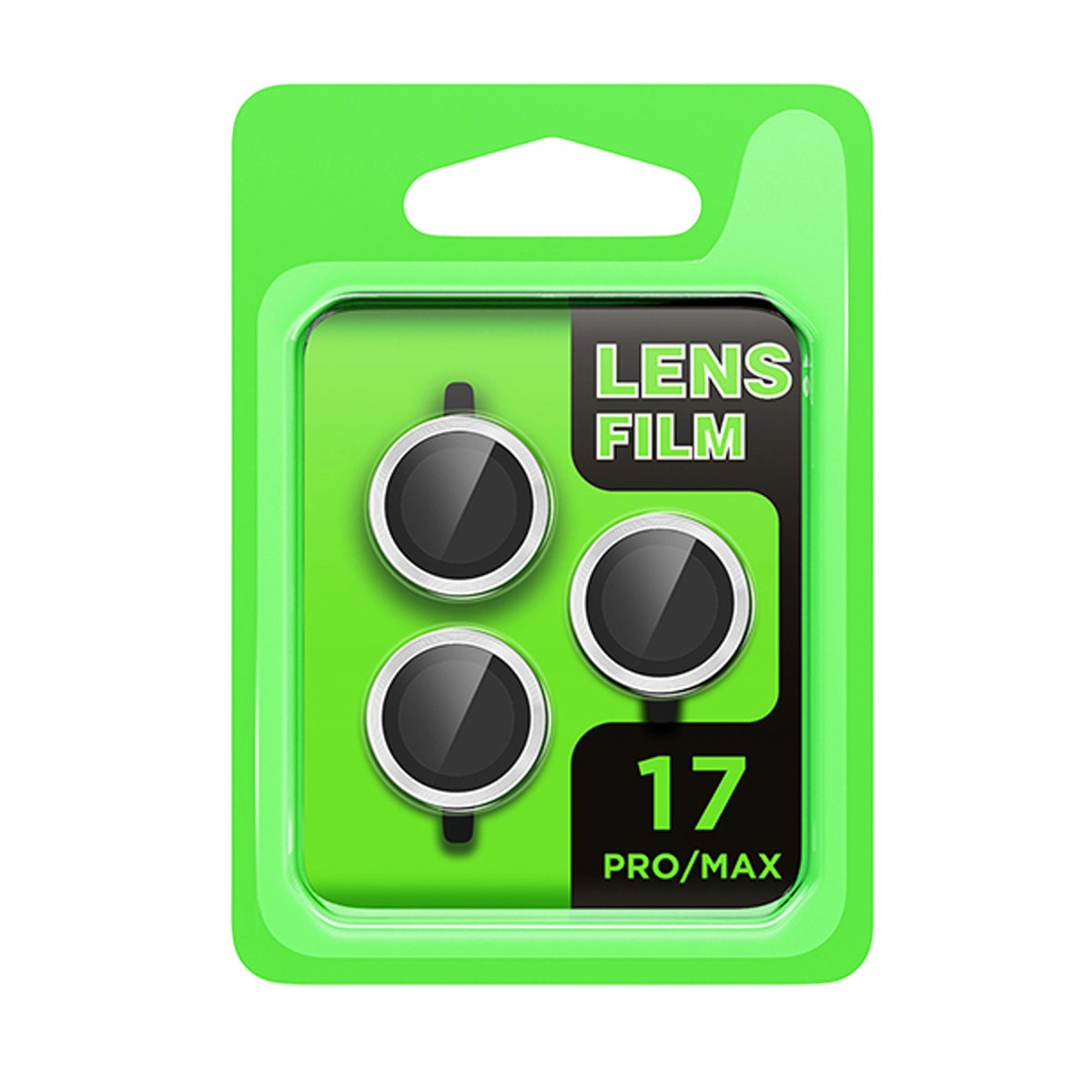 Evimdeyokyok Apple İphone 17 Pro Raze Metal Kamera Lens - Gümüş