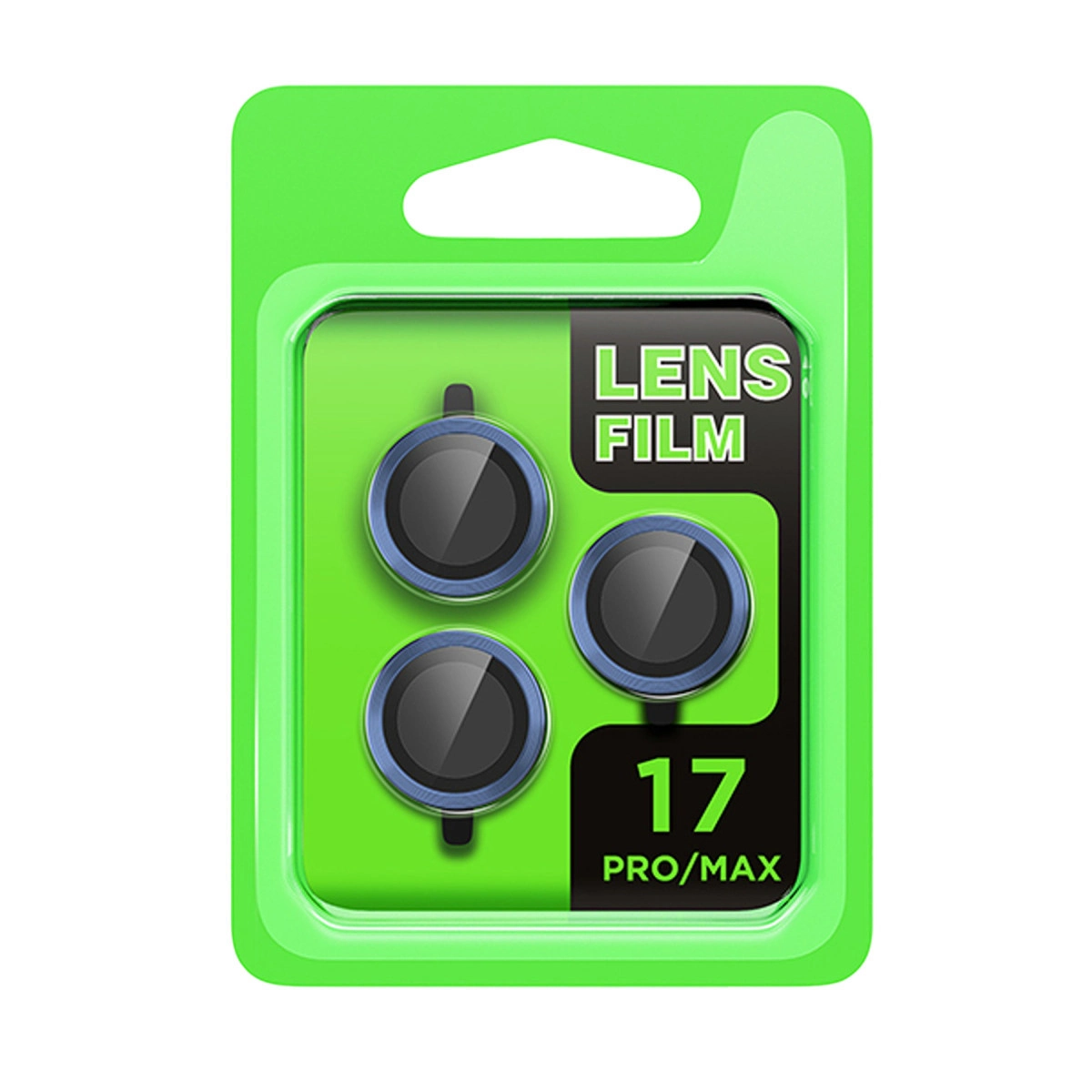 Evimdeyokyok Apple İphone 17 Pro Raze Metal Kamera Lens - Koyu Mavi