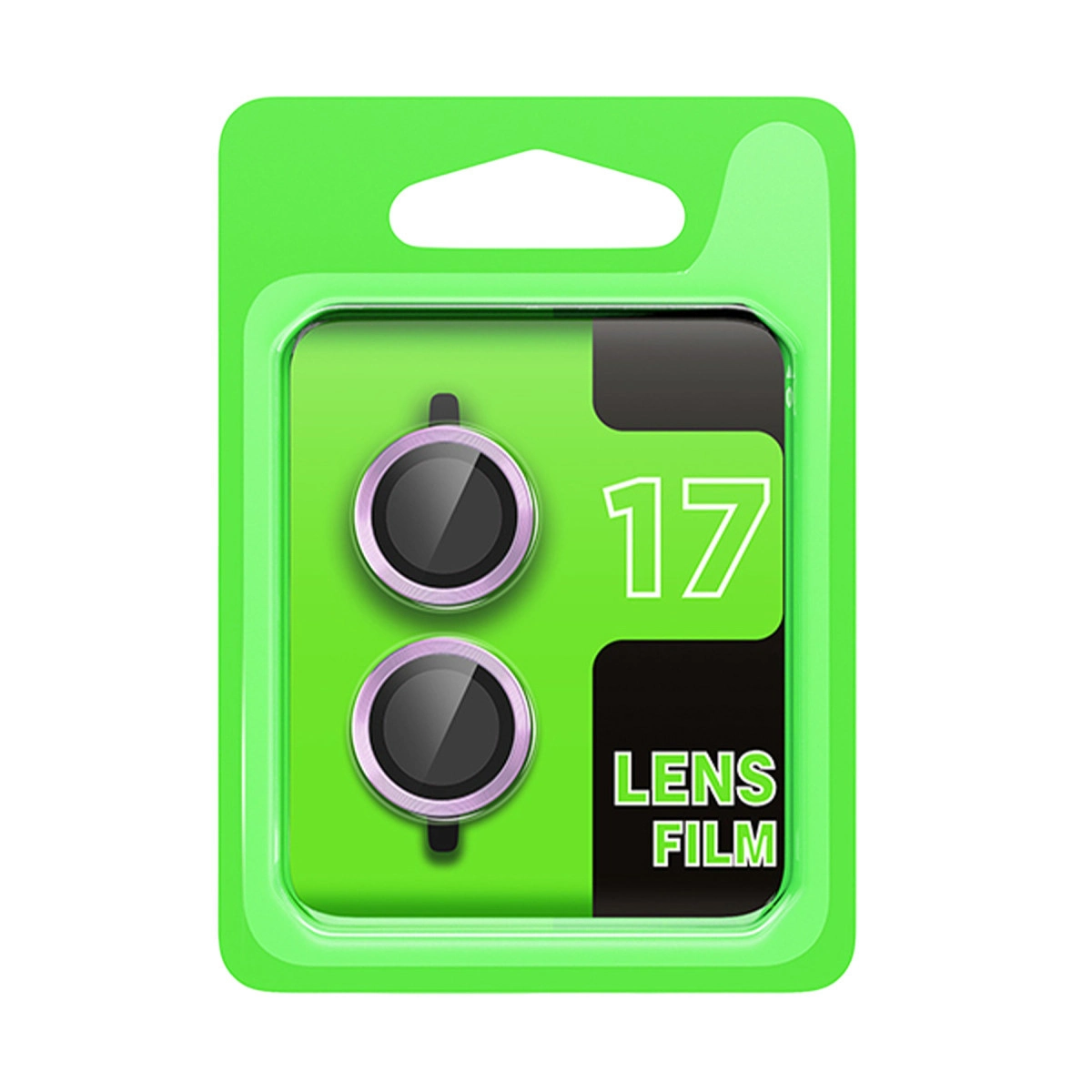 Evimdeyokyok Apple İphone 17 Raze Metal Kamera Lens - Açık Mor