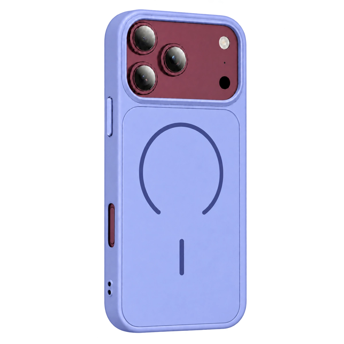 Evimdeyokyok Apple İphone 18 Pro Azus Magsafe Kapak - Açık Mor
