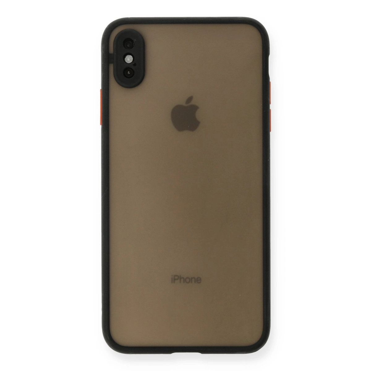 Evimdeyokyok Apple İphone Xs Max Kılıf Montreal Silikon Kapak - Siyah
