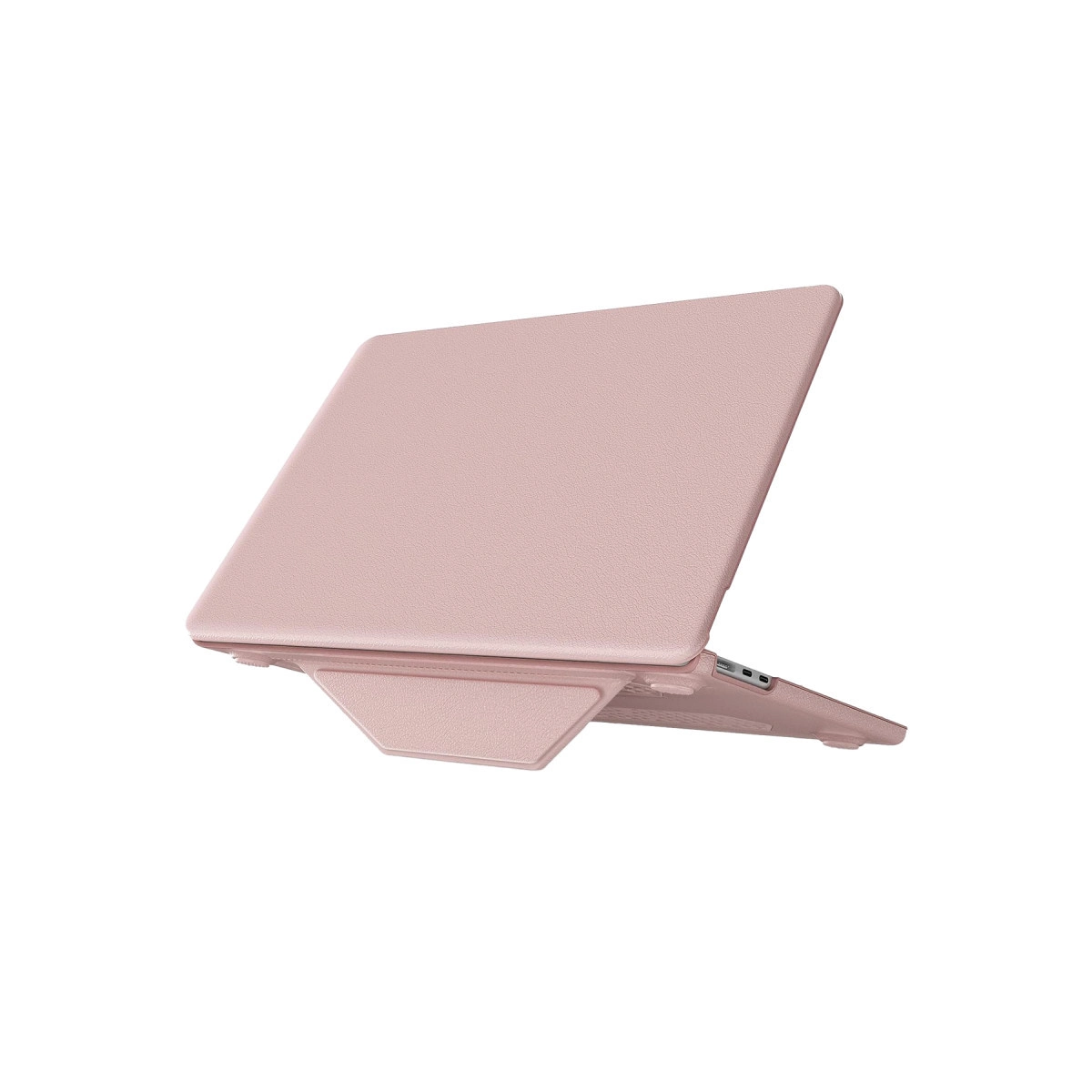 Evimdeyokyok Apple Macbook Air 15 2024 Macbook Deri Kapak - Pembe