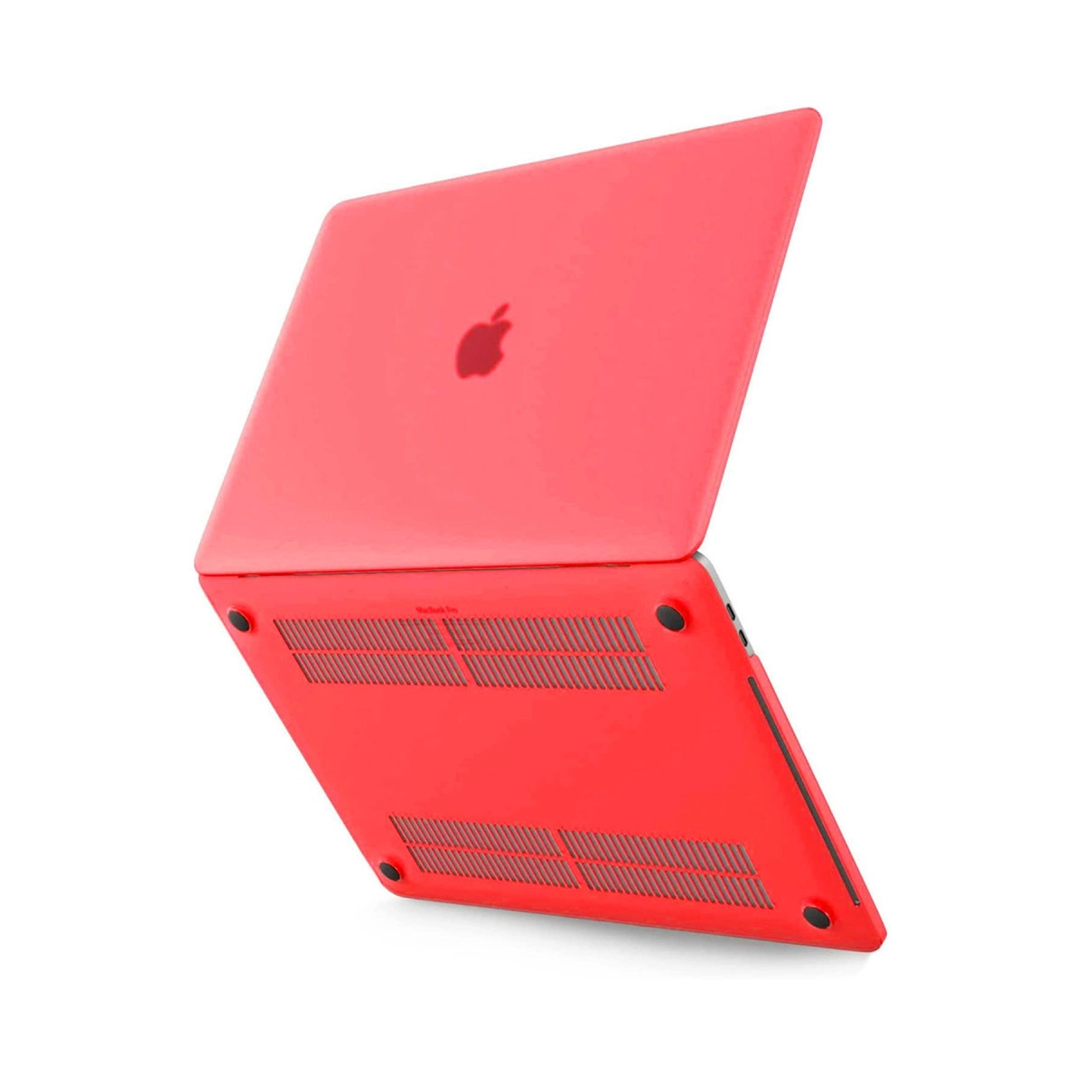 Evimdeyokyok Apple Macbook Pro 13 2020 Macbook Buzlu Kapak - Kırmızı