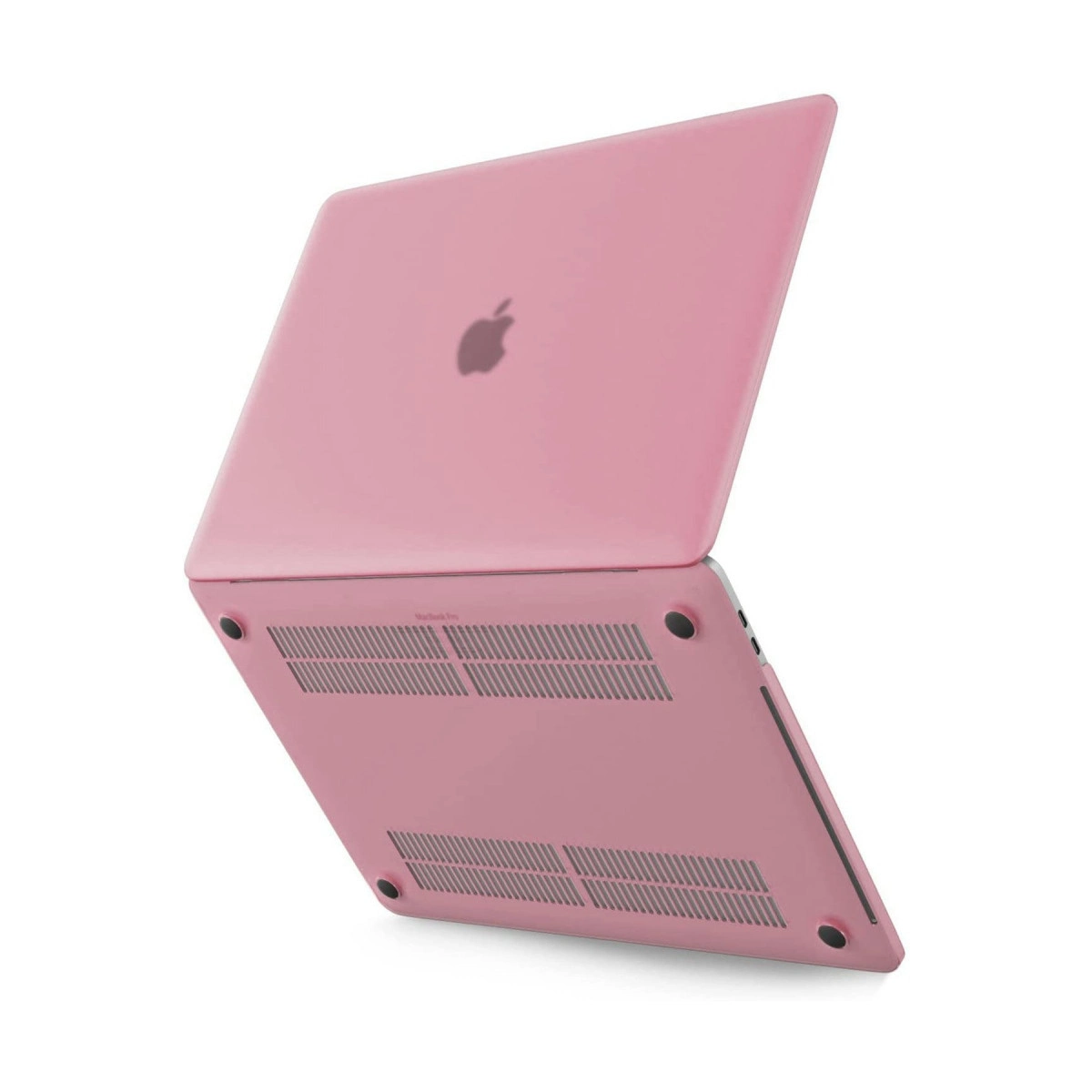Evimdeyokyok Apple Macbook Pro 13 2020 Macbook Buzlu Kapak - Pembe
