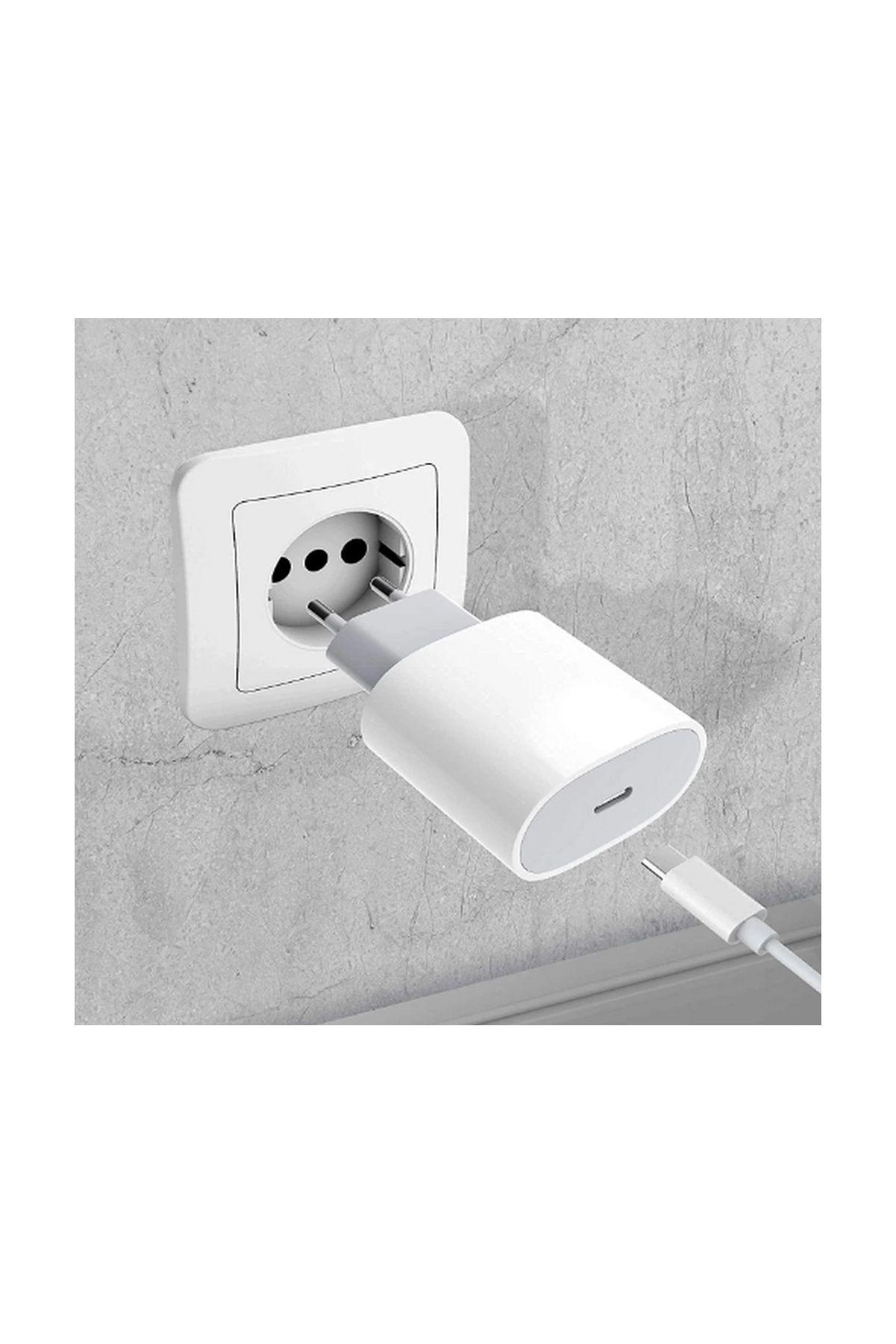 Evimdeyokyok Apple Samsung Orjinal 20 Watt Type-C Pd Hızlı Şarj Başlık Adaptör Garantili