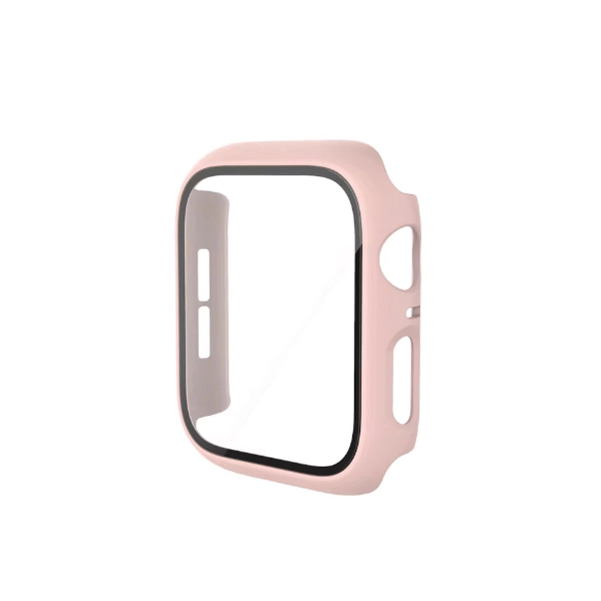 Evimdeyokyok Apple Watch 40Mm Camlı Kasa Ekran Koruyucu - Pembe
