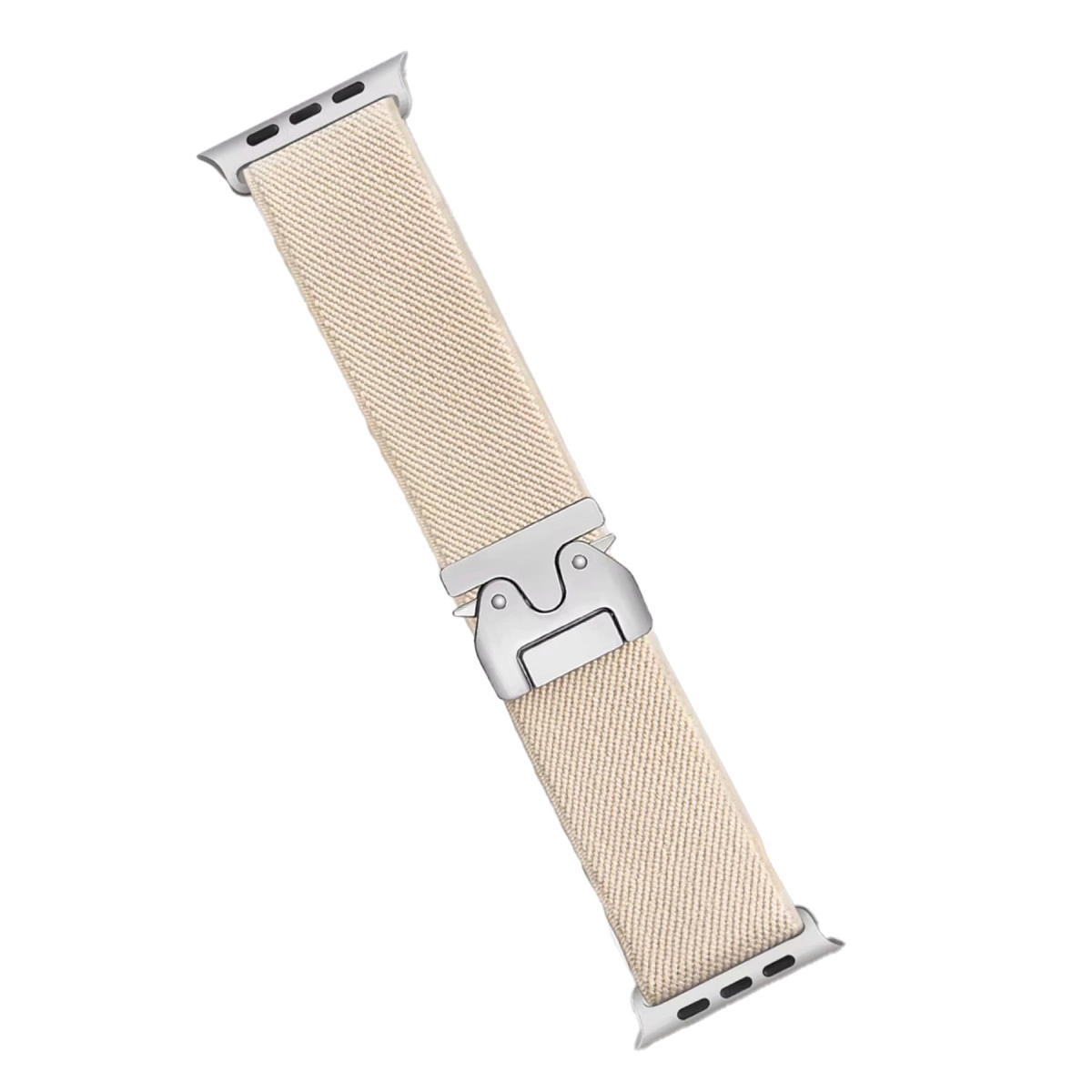 Evimdeyokyok Apple Watch 42Mm Forest Kumaş Kordon - Krem