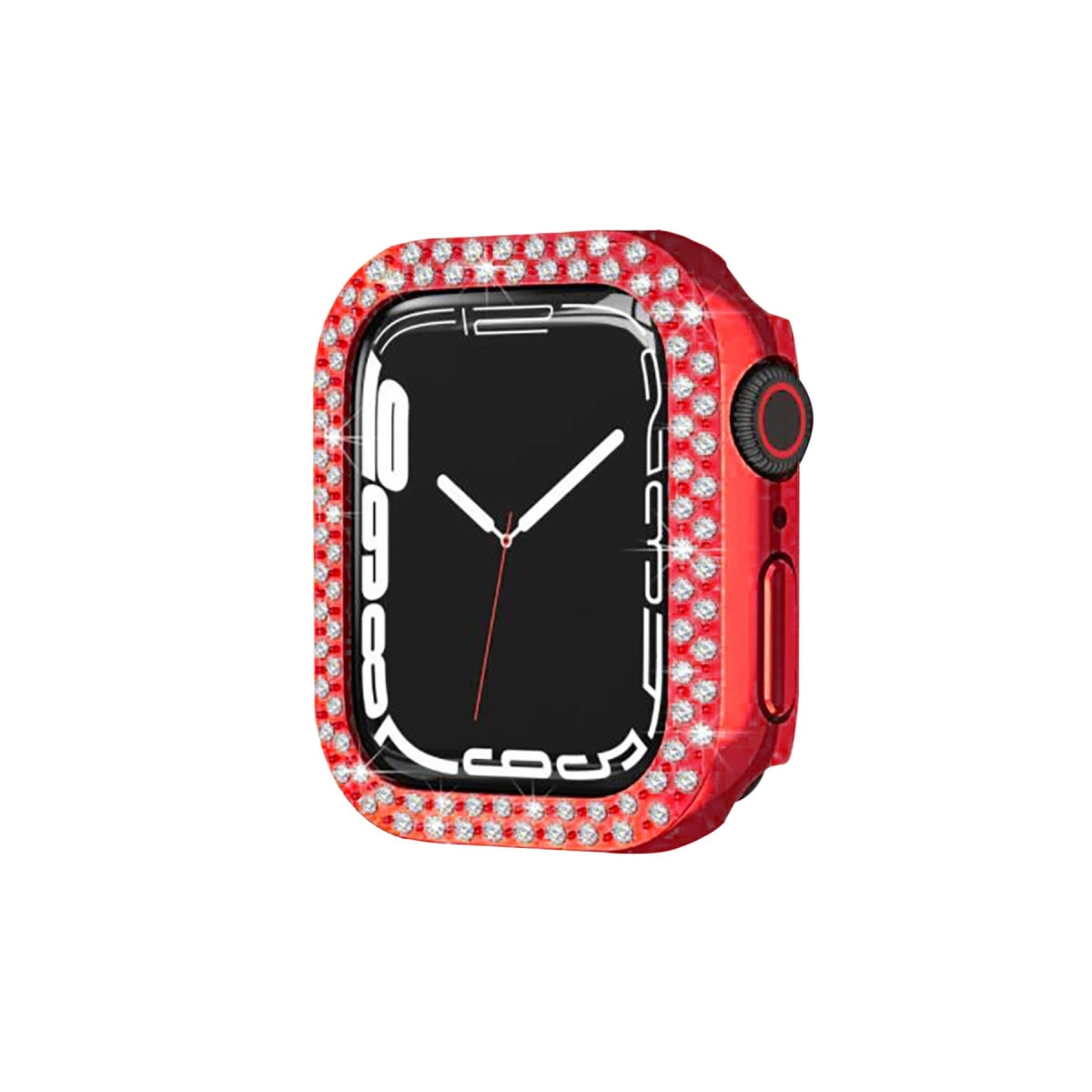 Evimdeyokyok Apple Watch 42Mm Taşlı Kasa - Kırmızı