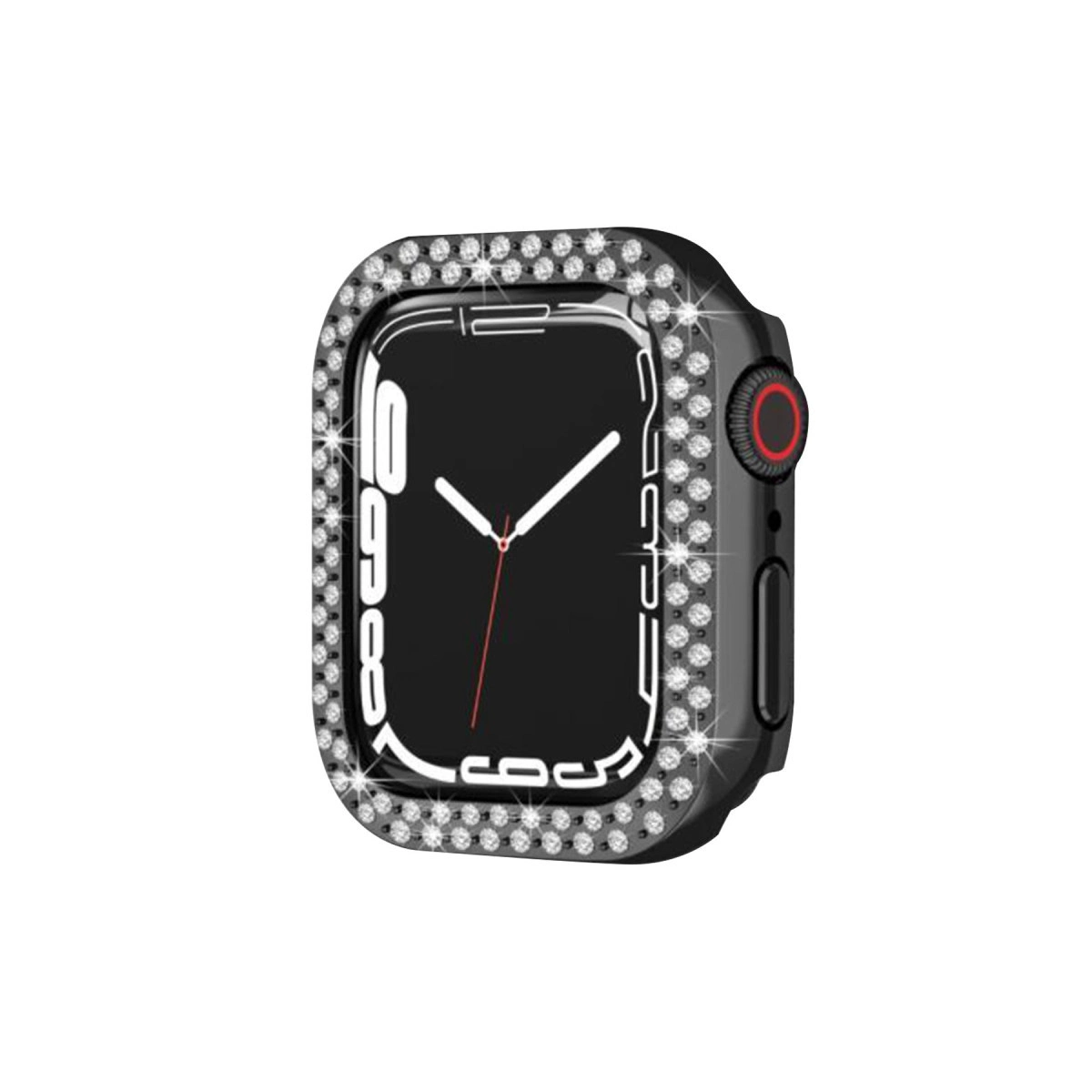 Evimdeyokyok Apple Watch 42Mm Taşlı Kasa - Siyah