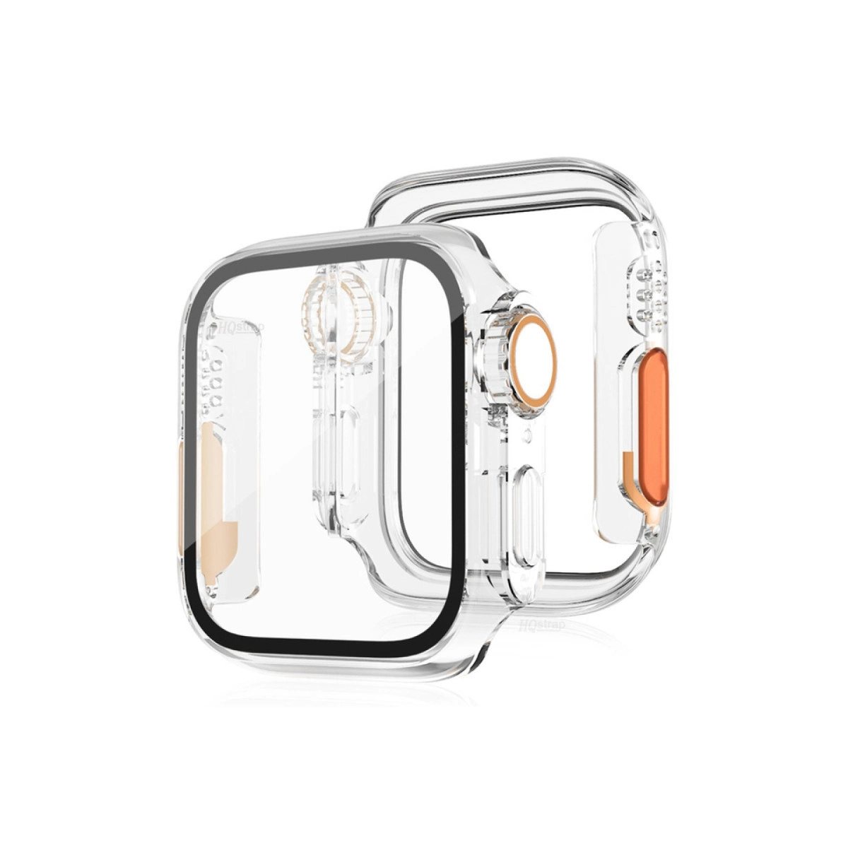 Evimdeyokyok Apple Watch 44Mm Watch 49Mm Kasa Dönüştürücü Ve Ekran Koruyucu - Şeffaf