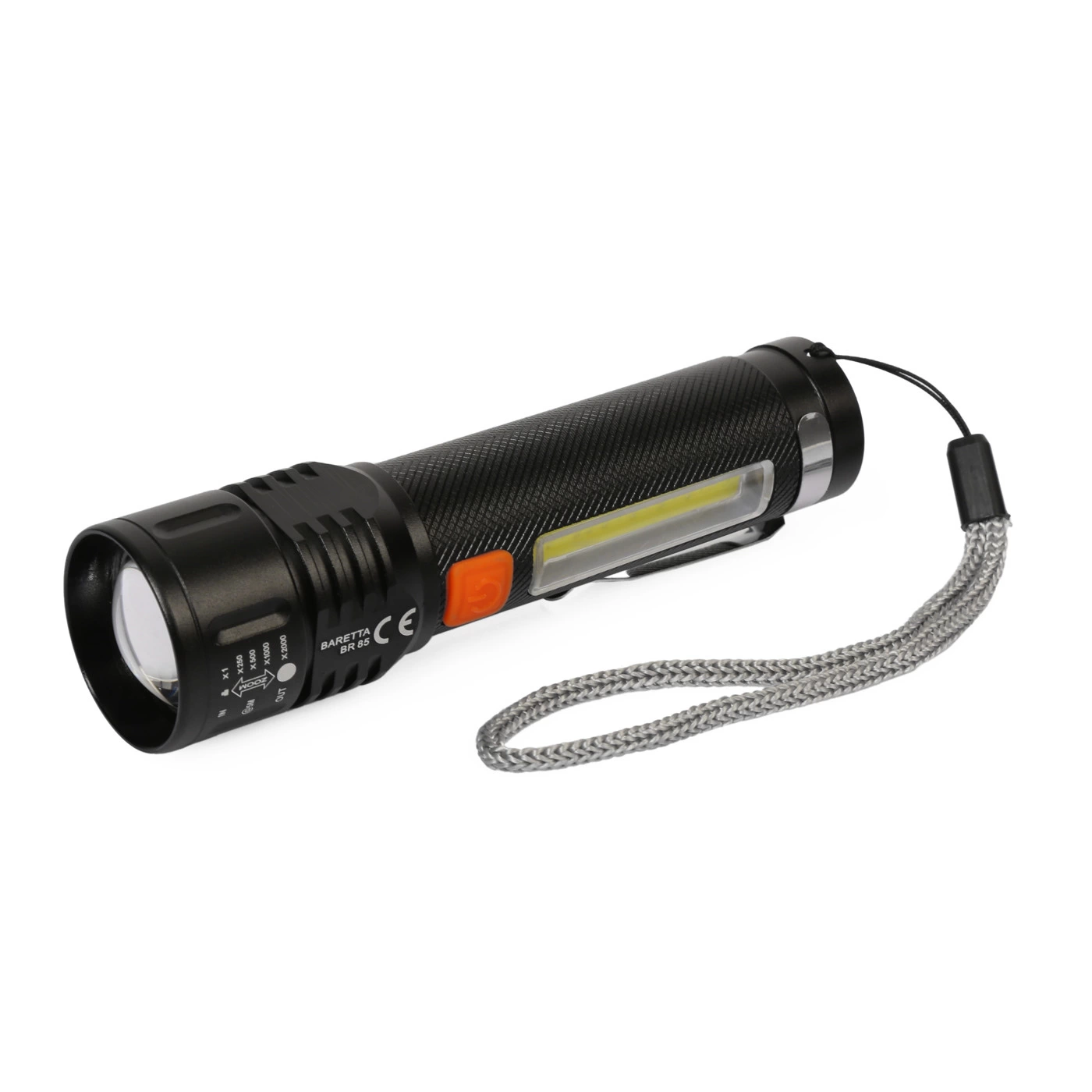 Evimdeyokyok Baretta Br-85 Xhp50 Led 5 Fonksiyonlu Şarjlı El Feneri
