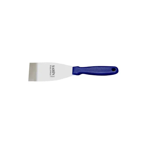 Evimdeyokyok Bursa Paslanmaz Gıda Spatulası No4, 10 Cm - Plastik Sap