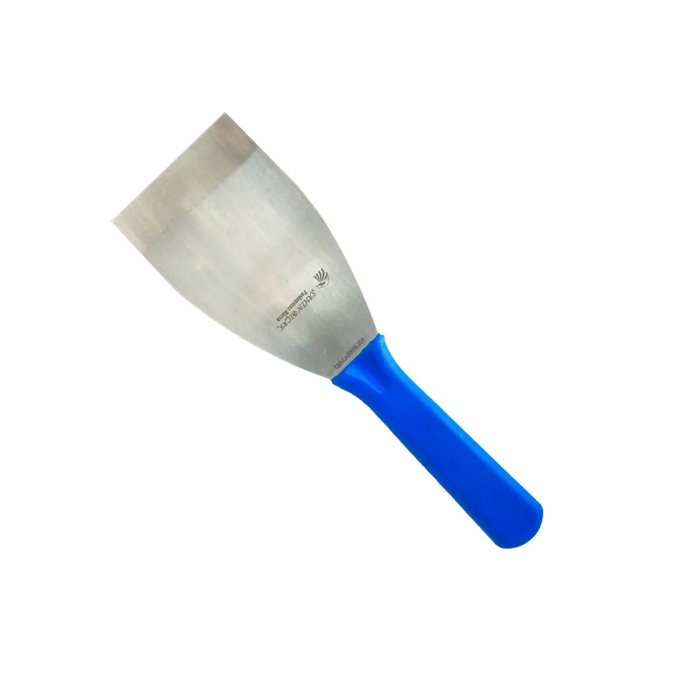 Evimdeyokyok Bursa Paslanmaz Gıda Spatulası No4, 10 Cm - Plastik Sap