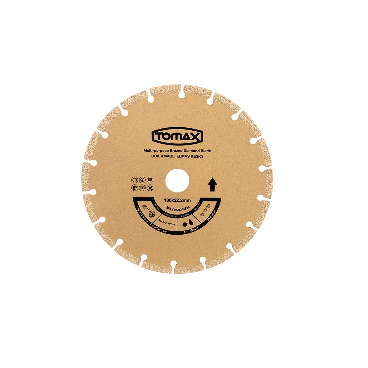 Evimdeyokyok Çok Amaçlı Elmas Kesici Disk - 115X22
