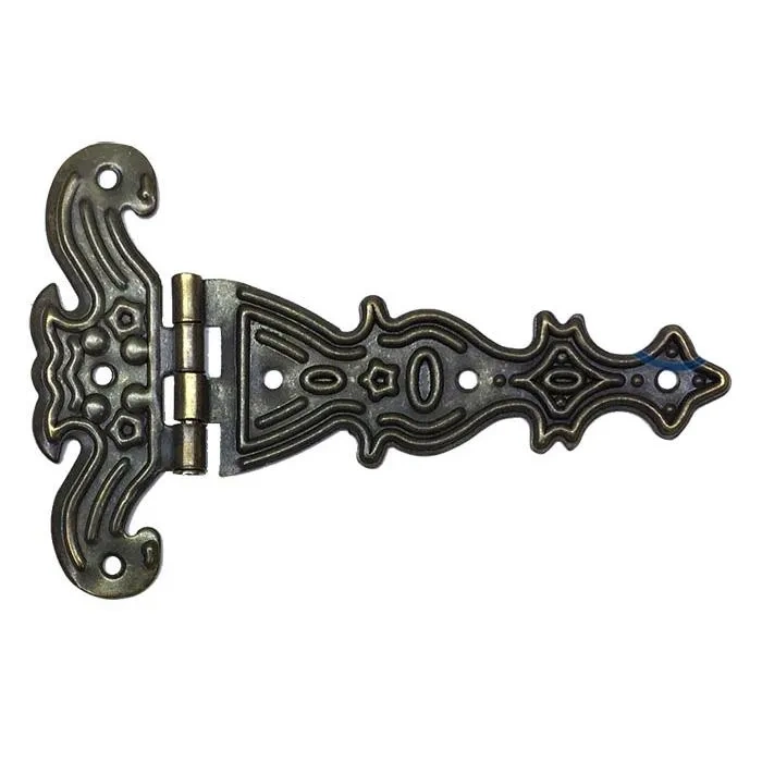 Evimdeyokyok Dekoratif, Sac Tek Kuyruklu Menteşe - 69X102 Mm, Büyük, Antik, 1 Adet